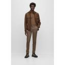 Boss Pallas Short Sleeve Polo Brown XL Man 50468301-361-XL