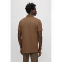Boss Pallas Short Sleeve Polo Brown XL Man 50468301-361-XL