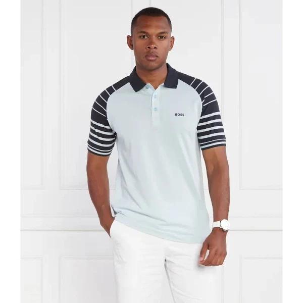 Boss Paule 3 Short Sleeve Polo Blue XL Man 50494331-471-XL