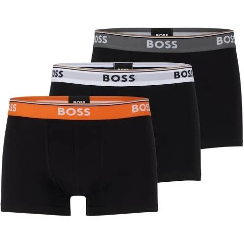 Boss Power 10245107 03 Boxer 3 Units Black L Man 50489612-979-L