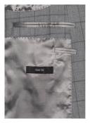 Boss Slim-Fit Suit in Checked Virgin Wool, Men, Size: 48, Light Grey