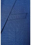 Boss Slim-Fit Three-piece Suit in Stretch Wool, Men, Size: 34R, Blue