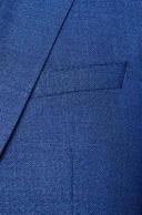 Boss Slim-Fit Three-piece Suit in Stretch Wool, Men, Size: 34R, Blue