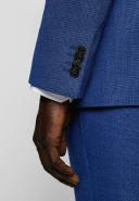 Boss Slim-Fit Three-piece Suit in Stretch Wool, Men, Size: 34R, Blue