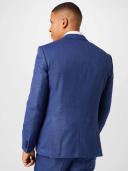 Boss Slim-Fit Three-piece Suit in Stretch Wool, Men, Size: 42R, Blue
