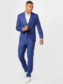 Boss Slim-Fit Three-piece Suit in Stretch Wool, Men, Size: 42R, Blue