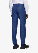 Boss Slim-Fit Three-piece Suit in Stretch Wool, Men, Size: 42R, Blue
