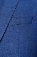 Boss Slim-Fit Three-piece Suit in Stretch Wool, Men, Size: 46L, Blue