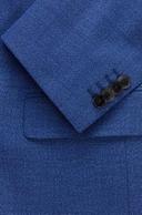 Boss Slim-Fit Three-piece Suit in Stretch Wool, Men, Size: 46L, Blue