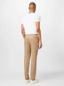 Boss Slim-Fit Two-Piece Suit in Melange Linen, Men, Size: 40R, Beige