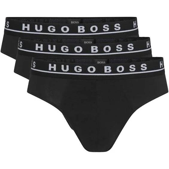 Boss Underwear Triple Pack Briefs Black