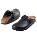 Boston NL Black - Birkenstock - Leather - Black