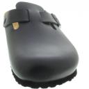Boston NL Black - Birkenstock - Leather - Black