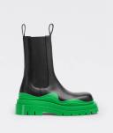 Bottega Veneta Tire Chelsea Boot - Black - Man - 4 - Calfskin