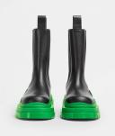 Bottega Veneta Tire Chelsea Boot - Black - Man - 4 - Calfskin