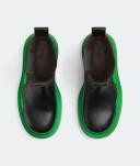 Bottega Veneta Tire Chelsea Boot - Green - Woman - 35.5 - Calfskin