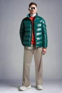 Bourne Short Down Jacket, Green, 6