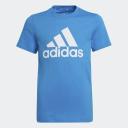 Boys Adidas Logo T-Shirt - Blue