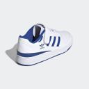 Boys Adidas Originals Forum Low Junior Trainers - White