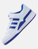 Boys Adidas Originals Forum Low Junior Trainers - White