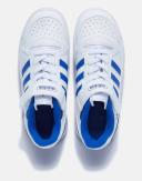 Boys Adidas Originals Forum Low Junior Trainers - White