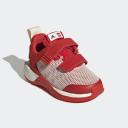 Boys Adidas x LEGO Sport Pro Infant Hook and Loop Trainers - Red