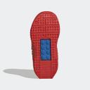Boys Adidas x LEGO Sport Pro Infant Hook and Loop Trainers - Red