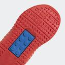 Boys Adidas x LEGO Sport Pro Infant Hook and Loop Trainers - Red