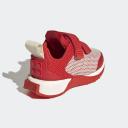 Boys Adidas x LEGO Sport Pro Infant Hook and Loop Trainers - Red