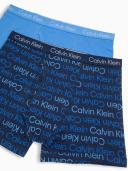 Boys Cotton Stretch 2 Pack Boxer Briefs Blue 12-14