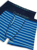 Boys Modern Cotton 2-Pack Boxer Briefs Blue 4-5