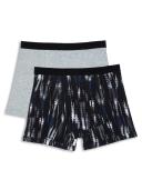 Boys Modern Cotton 2-Pack Boxer Briefs Blue 6-7