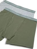 Boys Modern Cotton 2 Pack Boxer Briefs Multi 4-5