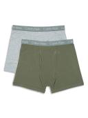 Boys Modern Cotton 2 Pack Boxer Briefs Multi 4-5