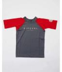 Boys Shockwaves Short Sleeve UV Tee. Size 8