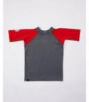 Boys Shockwaves Short Sleeve UV Tee. Size 8
