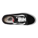 Boys Vans Old Skool - Grade School Shoes Black/White Size 4.5