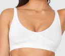 Bra Bamboo Stretch | Earth to Life Eco Store XS / White