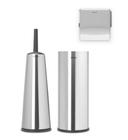 Brabantia Bathroom Accessories Set 3 Pieces Renew 280665 Matt Steel