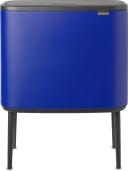 Brabantia Bo Touch Bin 208348 11 + 23 LT Mineral Powerful Blue