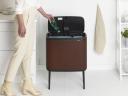 Brabantia Bo Touch Bin 208348 11 + 23 LT Mineral Powerful Blue