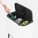 Brabantia Bo Touch Bin 316067 3 x 11 LT Matt Black