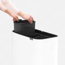 Brabantia Bo Touch Bin 316067 3 x 11 LT Matt Black
