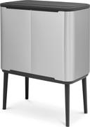 Brabantia Bo Touch Bin 316081 3 x 11 LT Matt Steel Fingerprint Proof
