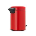 Brabantia Pedal Bin NewIcon 112140 3 LT Passion Red