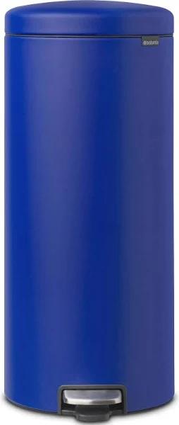 Brabantia Pedal Bin NewIcon 207945 30 LT Mineral Powerful Blue