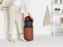 Brabantia Pedal Bin NewIcon 208584 20 LT Mineral Cosy Brown