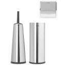 Brabantia Toilet Accessories - Brilliant Steel (Set of 3) Silver