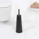 Brabantia Toilet Accessories - Matt Black (Set of 3)