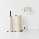 Brabantia Toilet Accessories - Matt Black (Set of 3)